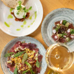 Fnidsen: Burrata, Gerookte rib eye, Tonijn