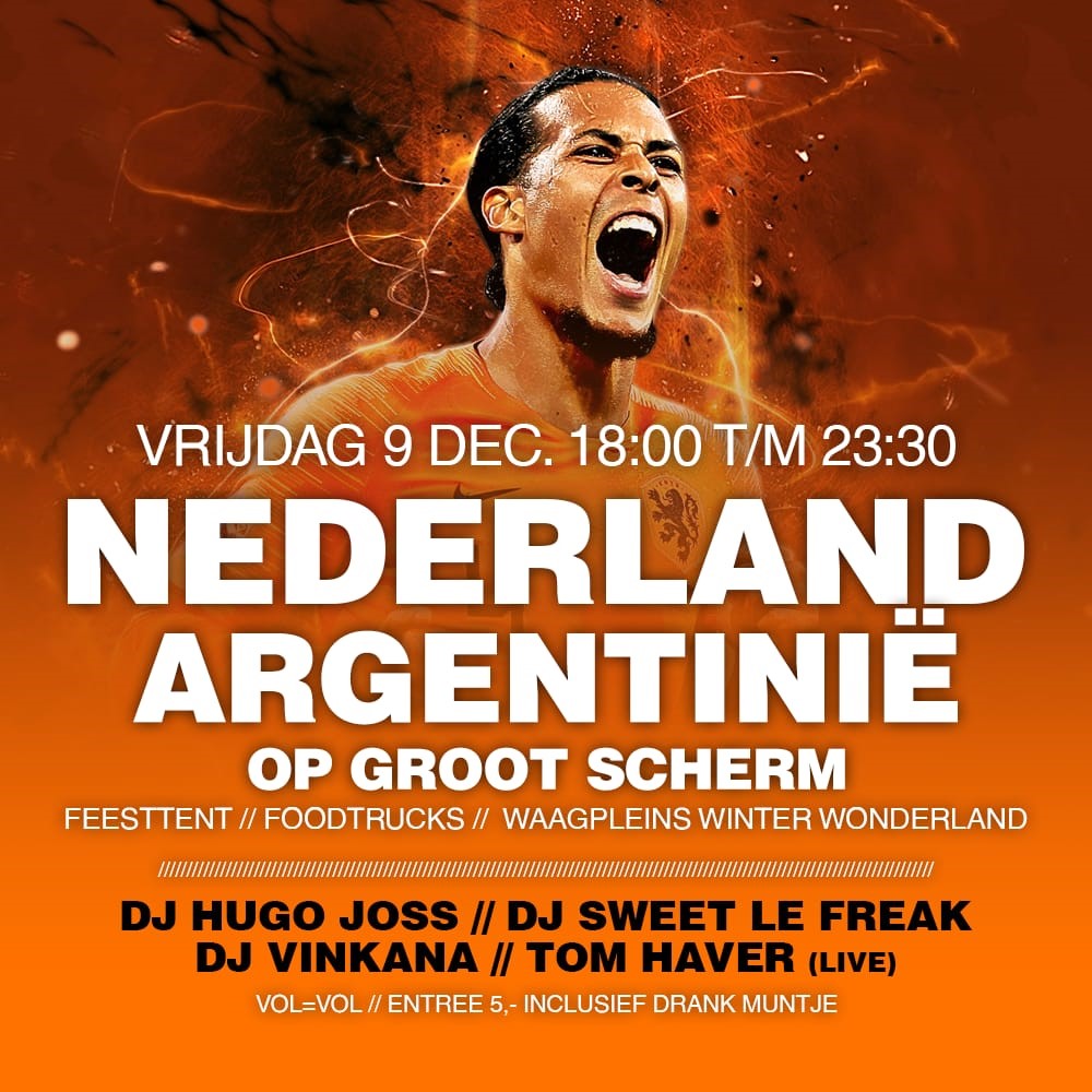 Nederland-Argentië - Waagplein Wonderland