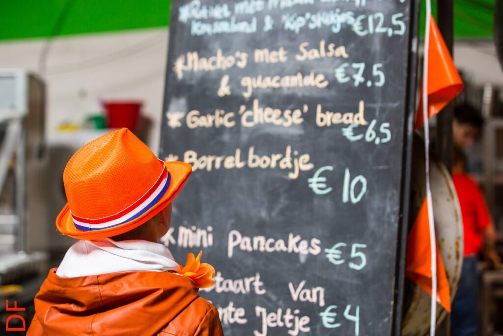 Koningsdag oranje bij HAL25