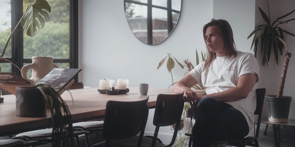 Robert-Jan Wille aan tafel