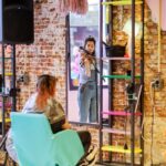 Vioolspeler tijdens Vest in de Stad 2022