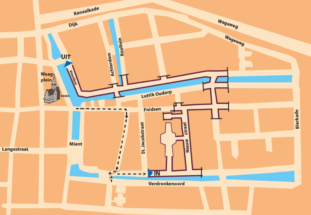 Route Kaeskoppenstad 2024